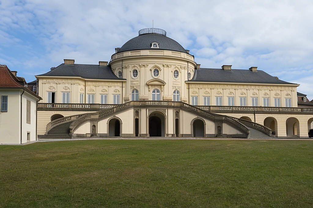 Das barocke Schloss Solitude bei Stuttgart, Namensgeber des Rennens